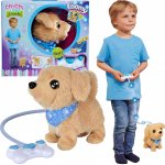 Simba Chi Chi Love Interaktivní zlatý retrívr Loomy Dog s dálkovým ovládáním Zvuk Svítící vodítko 18 cm 3+ – Hledejceny.cz