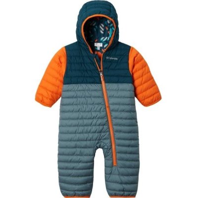 Columbia POWDER LITE REVERSIBLE BUNTING Dětská zimní kombinéza modrá – Zboží Dáma