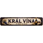Bezvadary.cz | Dárková cedulka pro milovníka vína s vlastním textem 20x4,2 cm / PVC plast 3mm / bez přísavek zd29 – Hledejceny.cz