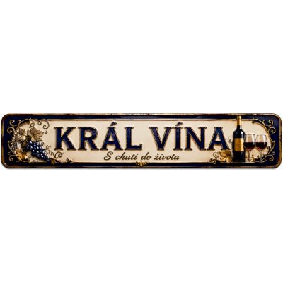 Bezvadary.cz | Dárková cedulka pro milovníka vína s vlastním textem 20x4,2 cm / PVC plast 3mm / bez přísavek zd29 – Hledejceny.cz