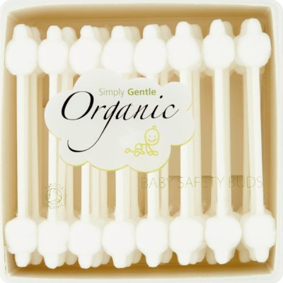 Simply Gentle dětské Vatové tyčinky BIO 56 ks – Zboží Dáma