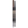 Tužka na obočí Dermacol Eyebrow Micro Styler automatická tužka na obočí s kartáčkem 01 0,1 g