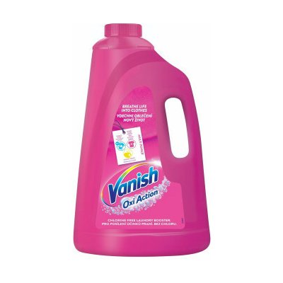 VANISH Oxi Action Gel na odstranění skvrn 4 l růžový – Zboží Dáma