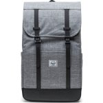 Herschel Retreat New 2023 Raven Crosshatch 23 l – Zboží Mobilmania