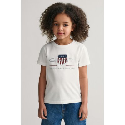 Gant TRIČKO ARCHIVE SHIELD SS T SHIRT WHITE – Sleviste.cz