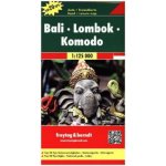 Indonésie Bali Lombok Komodo mapa Freytag 1:125 000 – Zbozi.Blesk.cz