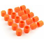 Silikonové krytky na šrouby kol 17 mm oranžové SZBE14617O – Zboží Mobilmania