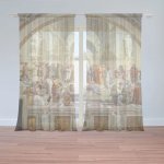 Sablio Záclony Athénská škola - Raffael Santi: 2ks 150x250cm – Hledejceny.cz