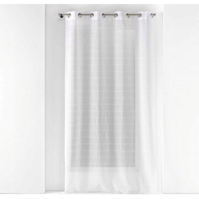 Douceur d`Interieur Vnitřní závěs do obývacího pokoje s očky FANTASY, čtvercový vzor, 140 x 240 cm – Hledejceny.cz