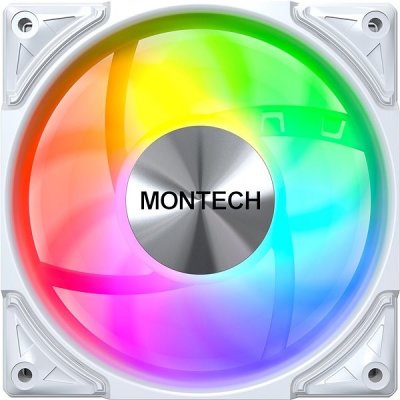 Montech METAL PRO 12 ARGB PWM White METAL PRO 12 ARGB PWM(W) – Zboží Živě