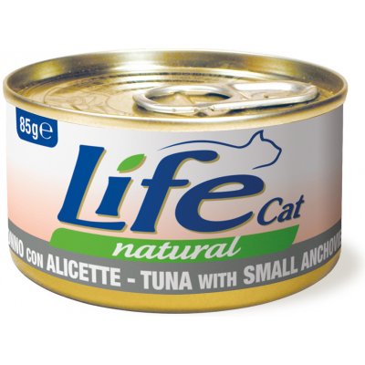 LifeCat Natural Adult Tuňák s Alicette 12 x 85 g – Hledejceny.cz