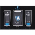 Lamborghini Acqua Men EDT 125 ml + sprchový gel 100 ml + balzám po holení 100 ml dárková sada – Sleviste.cz