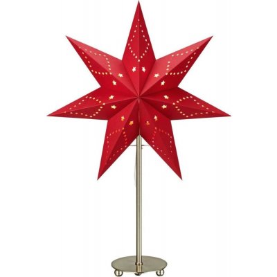 Markslöjd 705544 Vánoční dekorace SATURNUS 1xE14 25W 230V 35 cm červená ML1484 – Hledejceny.cz