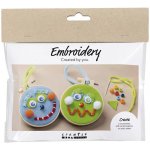 Creativ Company Kreativní sada Mini Craft Kit Embroidery Faces – Hledejceny.cz