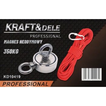 KRAFT&DELE Magnet fishing 140kg oboustranný pro lovce pokladů KD10415