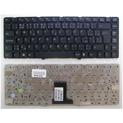 česká klávesnice Sony Vaio VPC-EA EA1C5E EA1S1E EA3S1E PCG-61211M černá CZ/SK - no frame