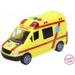 Wiky Auto ambulance záchranáři plast 14,5cm na baterie se světlem a zvukem – Hledejceny.cz