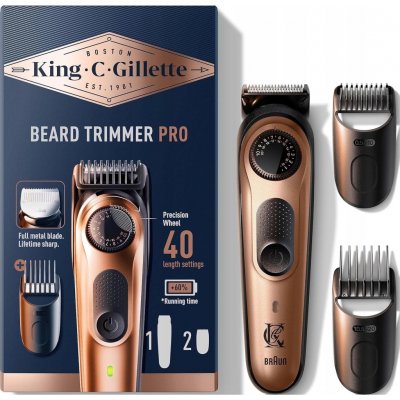 Gillette King C. Beard Trimmer PRO – Zboží Mobilmania