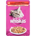 Whiskas s hovězím masem ve šťávě 100 g – Hledejceny.cz