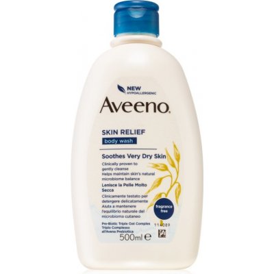 Aveeno Skin Relief sprchový gel pro velmi suchou pokožku 500 ml – Zboží Mobilmania