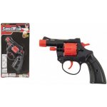Teddies Pistole na kapsle plast 13 cm 8 ran na kartě – Zboží Mobilmania