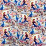 Teplákovina digital - Frozen Anna a Elza – Hledejceny.cz