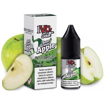 IVG E-Liquids Salt Sour Green Apple 10 ml 20 mg