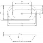 Hoesch Foster 190 x 98 cm 6476010 – Hledejceny.cz