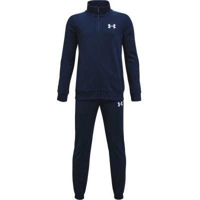 Under Armour Knit Track Suit chlapecká sportovní souprava tmavě modrá – Zboží Dáma