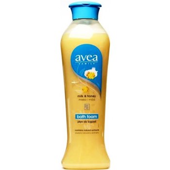 Avea Family Milk & Honey krémová pěna do koupele 1000 ml