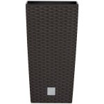 Prosperplast Rato square hnědý 26,5 x 26,5 x 50 cm – Hledejceny.cz