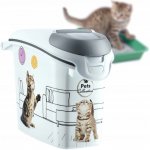 Curver kontejner na granule pro kočky 15 l 6 kg – Zboží Dáma