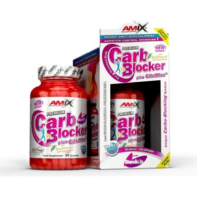 Amix Carb Blocker with Starchlite 90 kapslí – Hledejceny.cz