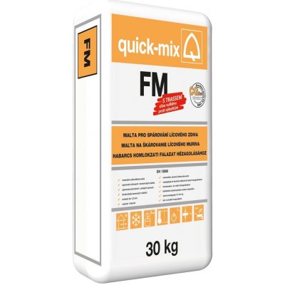 Quick-Mix Spárovací hmota FM, šedá, 30 kg 45060