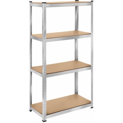 Tectake Regál 160 x 80 x 40 cm 405048 – Zboží Dáma