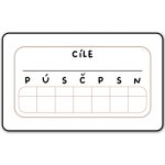 Samolepka Canli - Mini Týdenní cíle – Zboží Živě