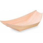WIMEX Fingerfood miska dřevěná lodička 18 x 10,5 cm – Hledejceny.cz