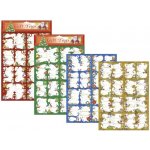 Vánoční jmenovky na dárky 48ks – Zboží Dáma