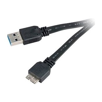 Akasa AK-CBUB13-15BK PROSLIM USB 3.0 Type A na micro B, 1,5cm