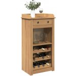 vidaXL Skříňka na víno Panama 57 x 40 x 111,5 cm masivní borové dřevo – Zboží Dáma