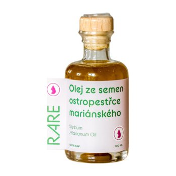 Bohemia olej Ostropestřec mariánský nefiltrovaný rare 0,1 l