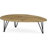 Autronic AF-3013 OAK divoký dub / černý kov – Zboží Dáma