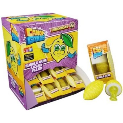 Candy Gangs žvýkačka s náplní s citronovou příchutí 4 g – Zboží Dáma