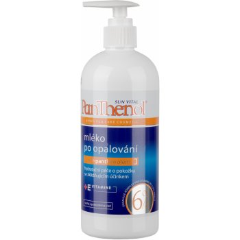 SunVital Panthenol mléko po opalování s D - panthenolem 6% 400 ml