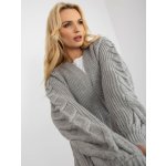 Dlouhý kardigan LO SW LK 3001 82P GREY – Zbozi.Blesk.cz