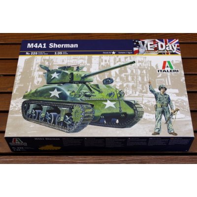 Italeri M4 A1 SHERMAN 0225 1:35