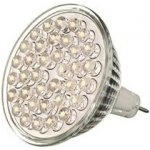 Whitenergy LED žárovka GU5.3 36 LED 1.5W 12V studená bílá reflektorová – Zbozi.Blesk.cz