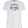 Pánské Tričko Tommy Hilfiger Graphic SS Tee ancient white