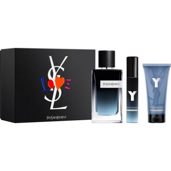 Yves Saint Laurent Y EDP 100 ml + EDP 10 ml + balzám po holení 50 ml dárková sada