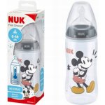 Nuk kojenecká láhev na učení Disney Mickey s kontrolou teploty šedá 300 ml – Hledejceny.cz